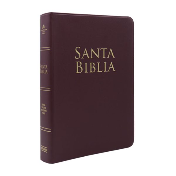 Biblia manual Holman Ariel RVR60 - Vinil -  Vino - Image 3
