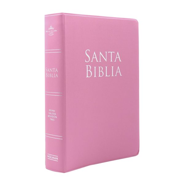 Biblia manual Holman Ariel RVR60 - Vinil -  Rosa - Image 3