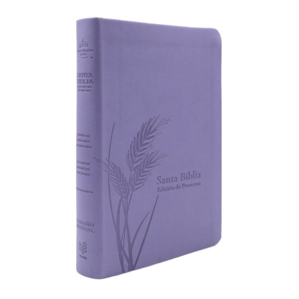 Biblia de promesas tamaño manual RVR60 – Lavanda – Índice - Image 3