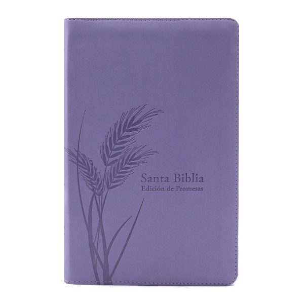Biblia de promesas tamaño manual RVR60 – Lavanda – Cierre – Índice
