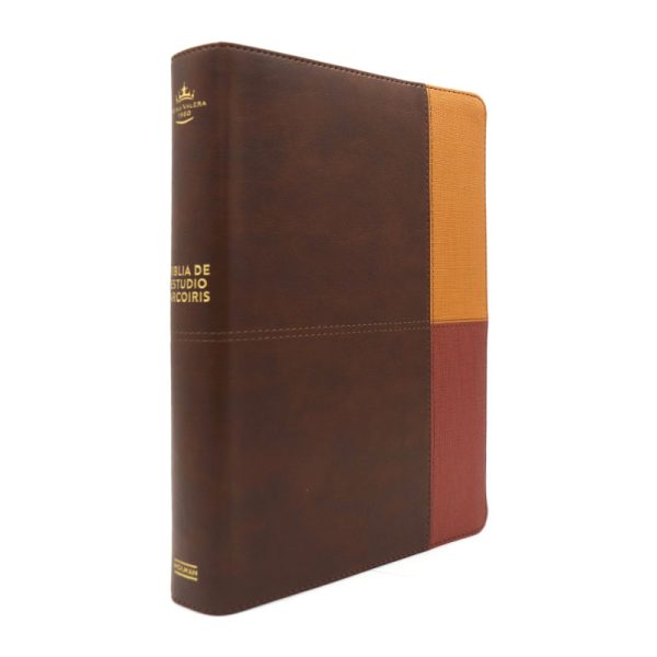 Biblia de estudio arcoiris RVR1960 - Cocoa terracota - Image 3
