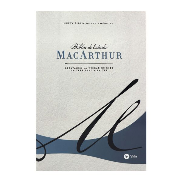 Biblia de estudio MacArthur NBLA - Tapa dura - Azul