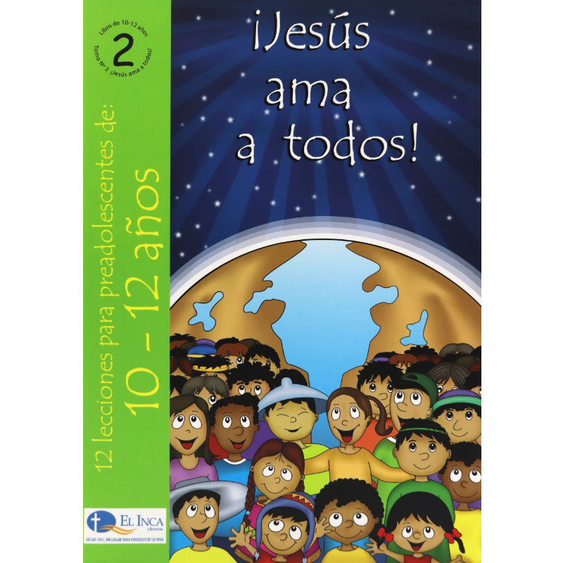 Libro 10-12 tomo 2: ¡Jesús ama a todos!