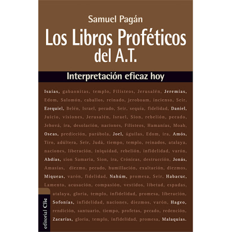 Los libros proféticos del Antiguo Testamento
