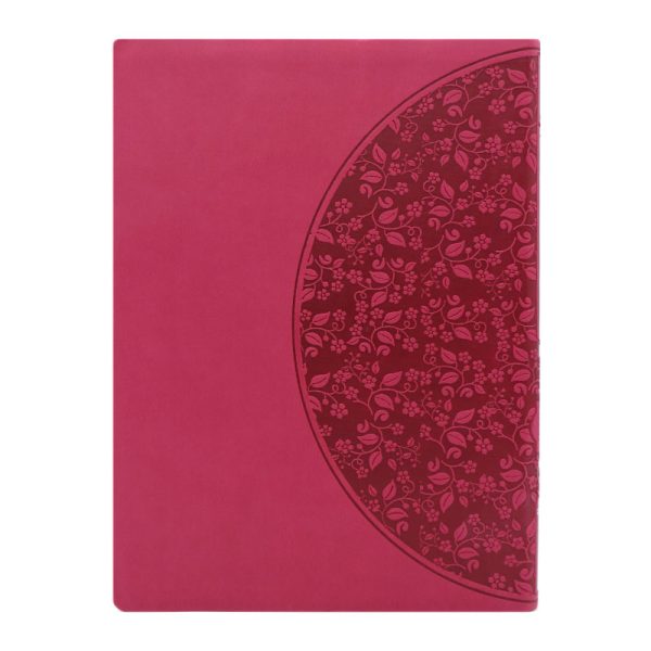 Biblia grande letra gigante RVR60 – Rosa – Canto floral - Image 4