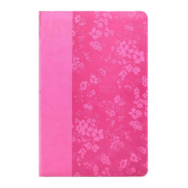 Biblia con imágenes de tierra santa RVR60 – Fucsia flores – Índice