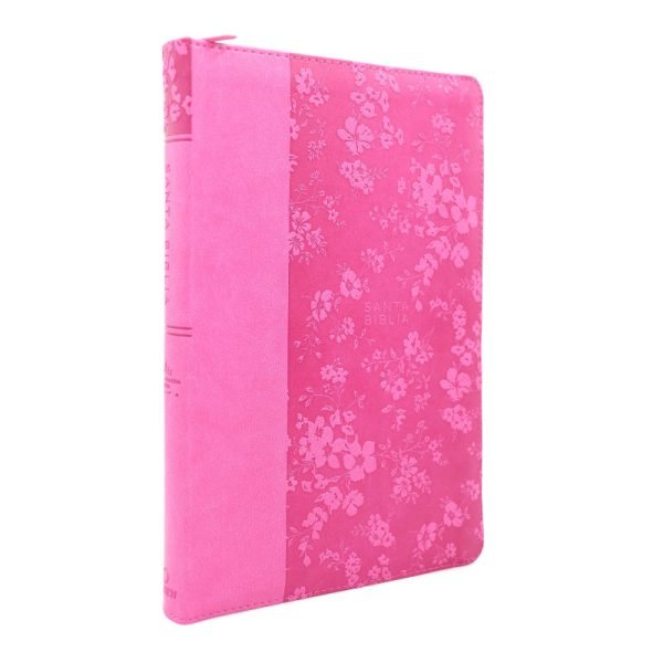 Biblia con imágenes de tierra santa RVR60 – Fucsia flores – Índice - Image 3