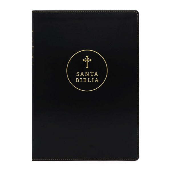 Biblia de referencia ultrafina letra grande RVR60 – Negro – Índice