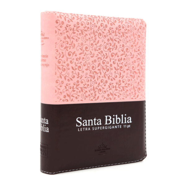 Biblia chica letra 11 puntos RVR60 – Rosa y marrón – Índice – Cierre - Image 3