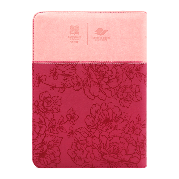 Biblia letra gigante paloma con QR RVR60 – Fucsia y rosa – Índice – Cierre - Image 4