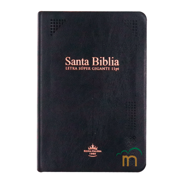 Biblia chica letra RVR60 - Negro - Índice