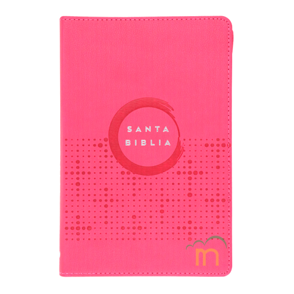 Biblia ultrafina NVI - Fucsia - Cierre