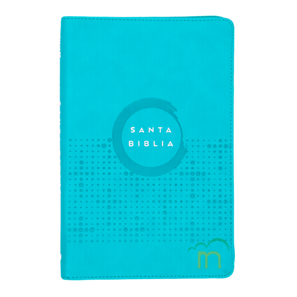 Biblia ultrafina NVI - Turquesa - Cierre