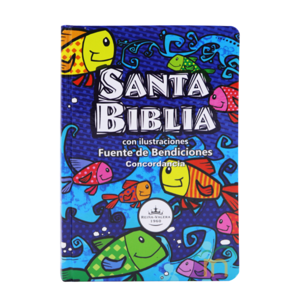 Biblia mediana letra chica RVR60 - Pescaditos