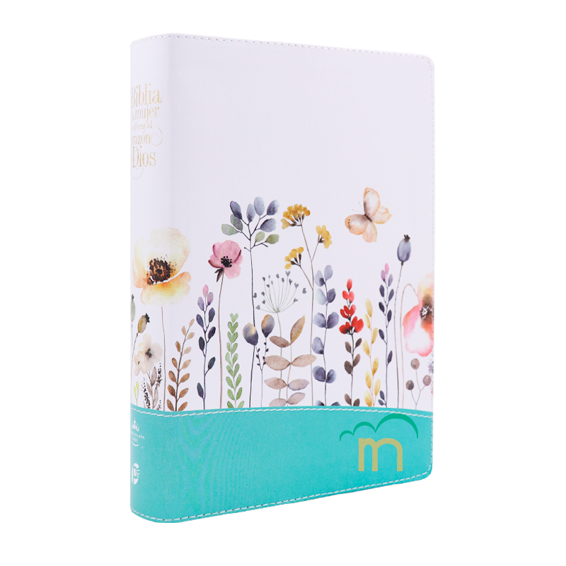 Biblia de la mujer conforme al corazón de Dios RVR60 - Edición jardín - Image 3