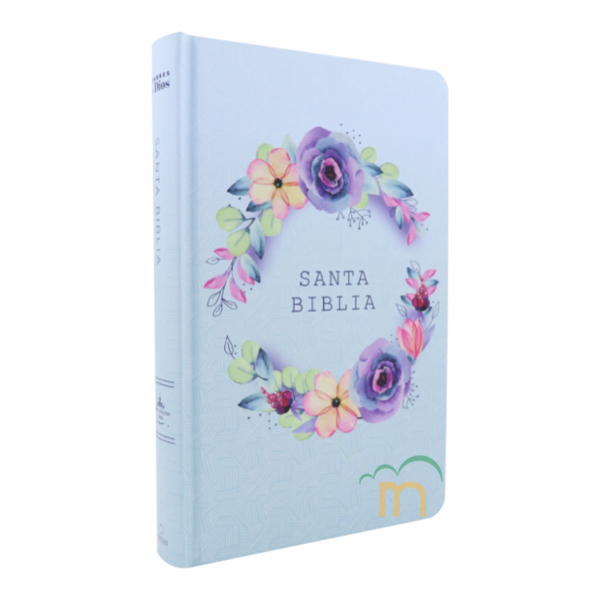 Biblia nombres de Dios RVR60 - Flores azules - Image 3