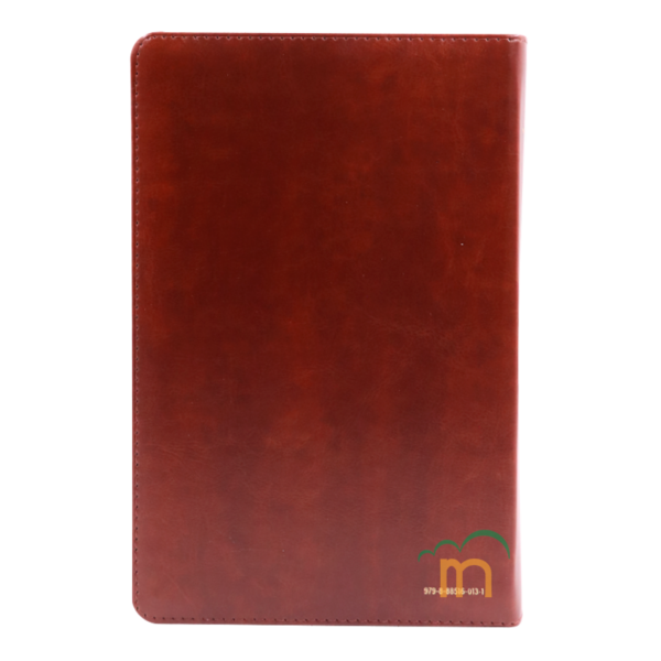 Biblia manual letra grande RVR60 - Café - Cierre - Image 4