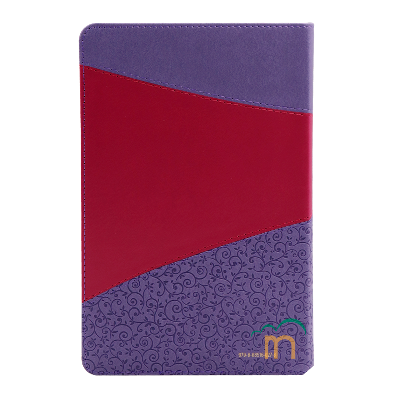 Biblia manual letra grande RVR60 - Lila y morado - Image 4