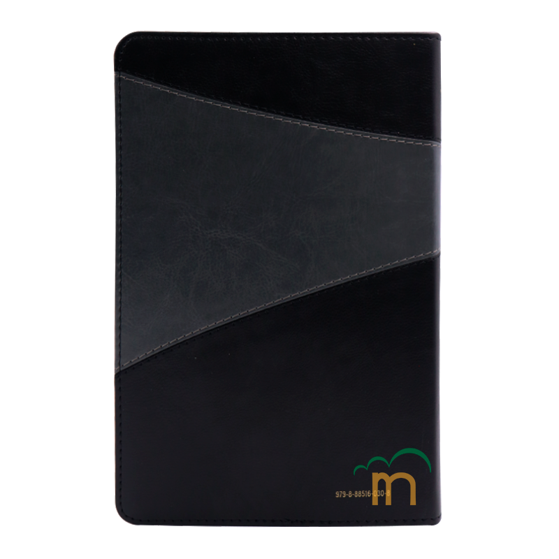 Biblia manual letra grande RVR60 - Negro y gris - Índice - Image 4