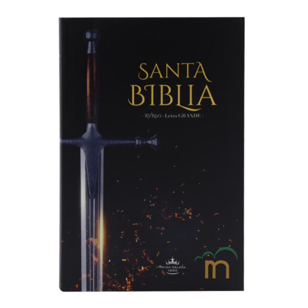 Biblia manual letra grande RVR60 - Flex espada