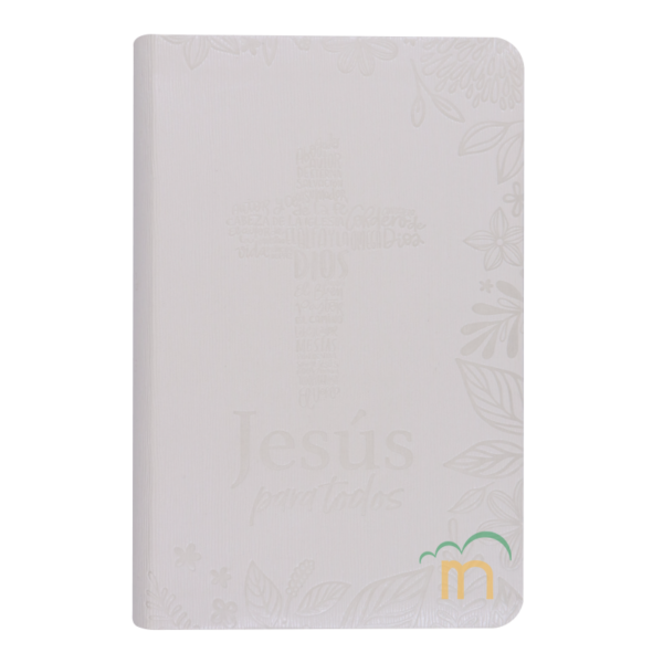 Biblia de promesas tamaño manual RVR60 - Jesús para todos - Marfil