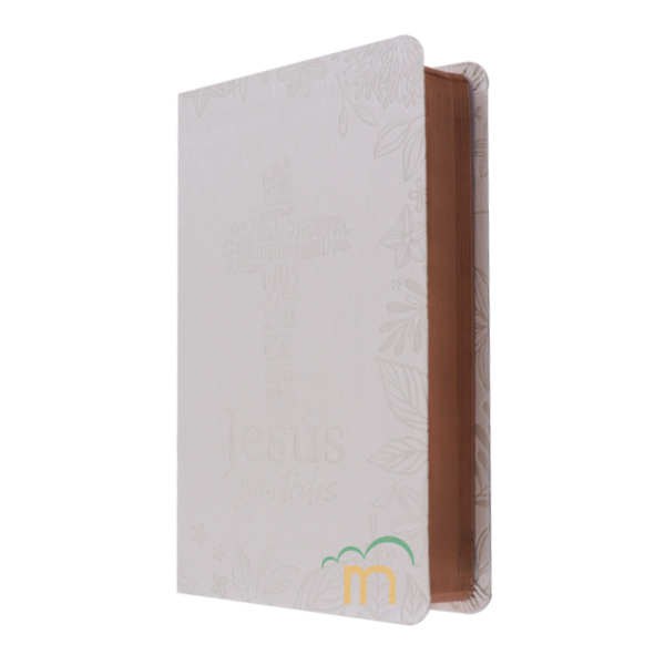 Biblia de promesas tamaño manual RVR60 - Jesús para todos - Marfil - Image 2