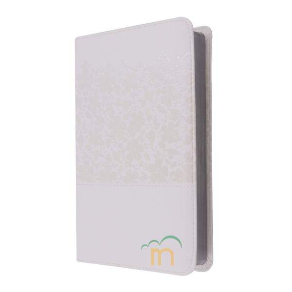 Biblia Holman recuerdo de boda RVR60 - Blanco floral - Image 3
