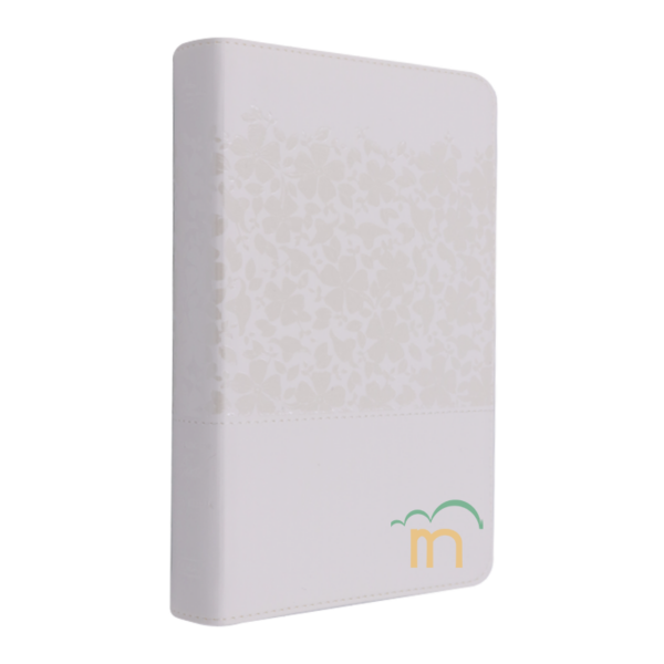 Biblia Holman recuerdo de boda RVR60 - Blanco floral - Image 4