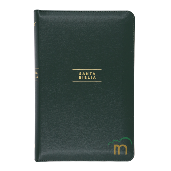 Biblia ultrafina compacta NVI - Verde - Cierre