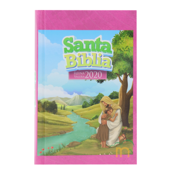 Biblia para niños RVR 2020 - Rosa