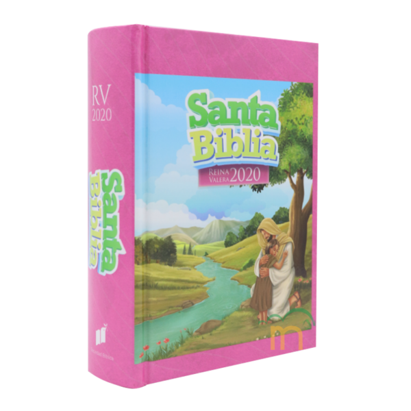 Biblia para niños RVR 2020 - Rosa - Image 3