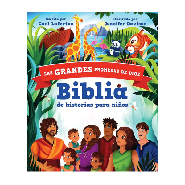 Las grandes promesas de Dios: Biblia de historias para niños