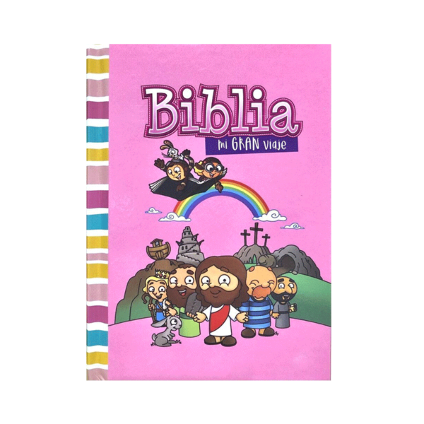 Biblia mi gran viaje RVR60 - Rosa