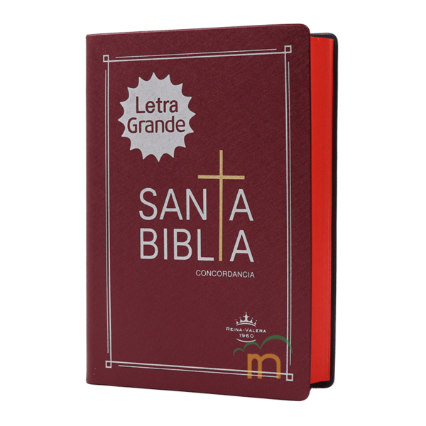 Biblia chica letra mediana RVR60 - Vino - Image 2