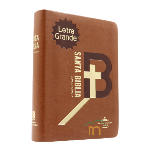 Biblia chica letra mediana DR RVR60 - Café - Image 3