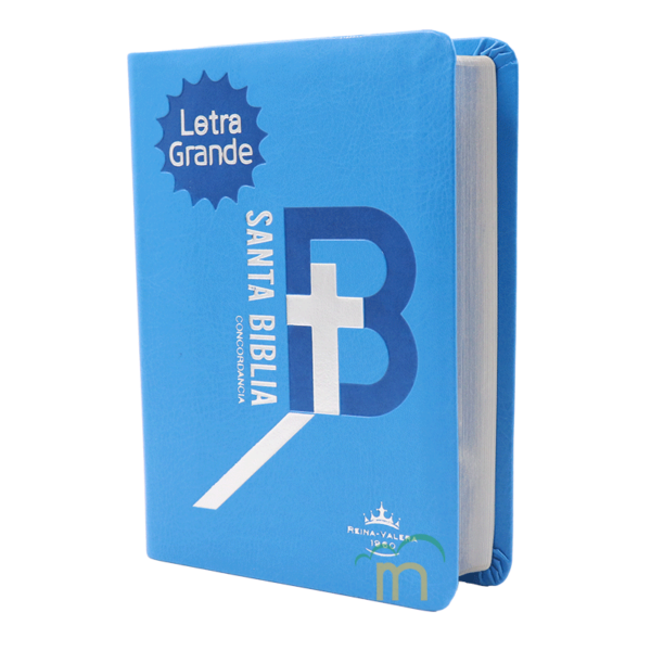 Biblia chica letra mediana DR RVR60 - Azul - Image 2