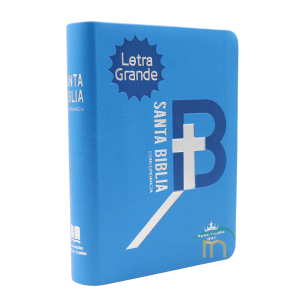 Biblia chica letra mediana DR RVR60 - Azul - Image 3