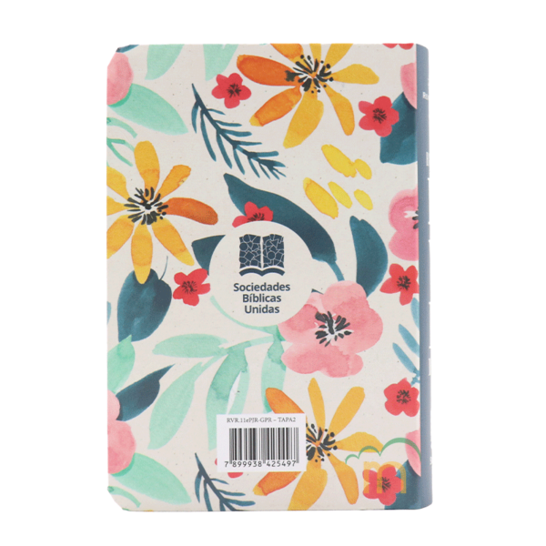 Biblia mini bolsillo semiflexible RVR60 - Flores - Image 4