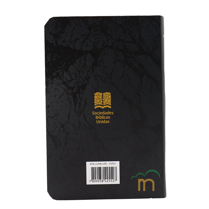Biblia mini bolsillo semiflexible RVR60 - Corona negro - Image 4
