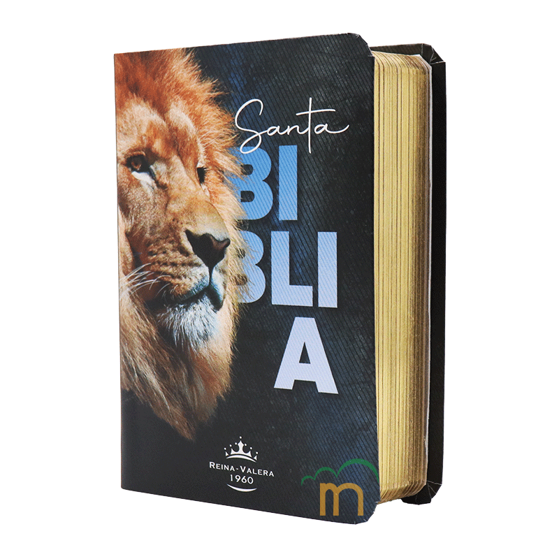 Biblia mini bolsillo semiflexible RVR60 - León perfil - Image 2