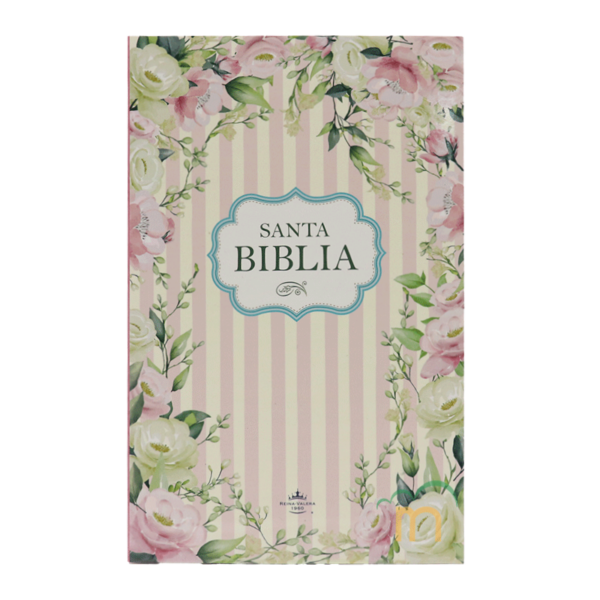 Biblia misionera RVR60 - Flores rayas