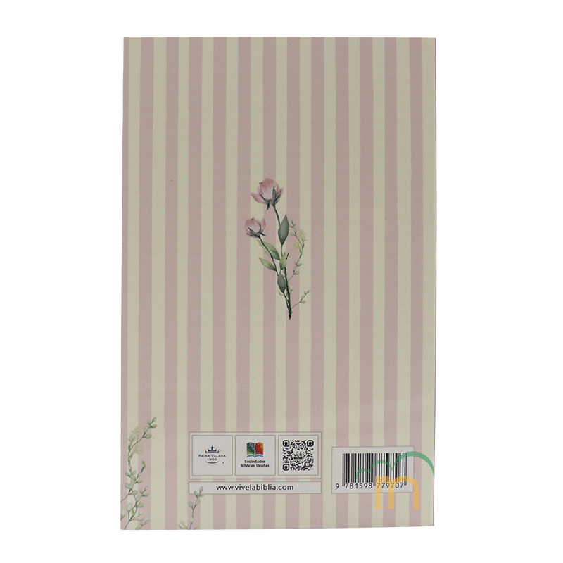 Biblia misionera RVR60 - Flores rayas - Image 4