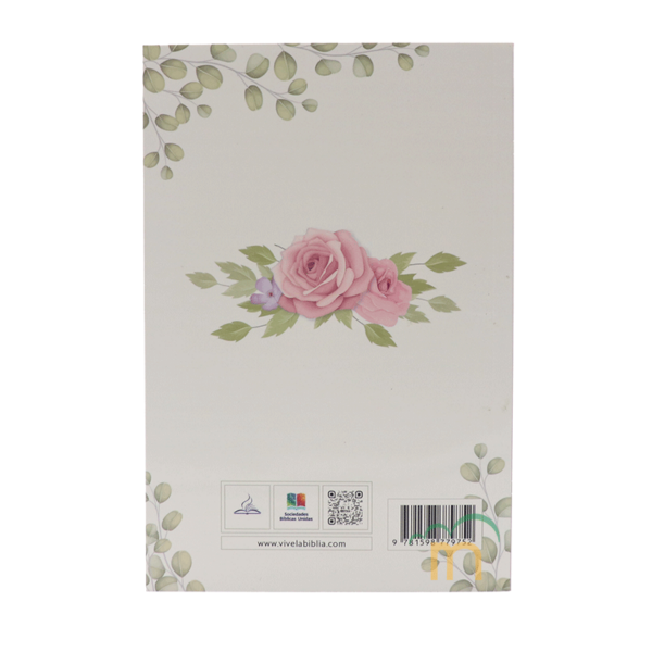 Biblia misionera DHH - Flores rosas - Image 4