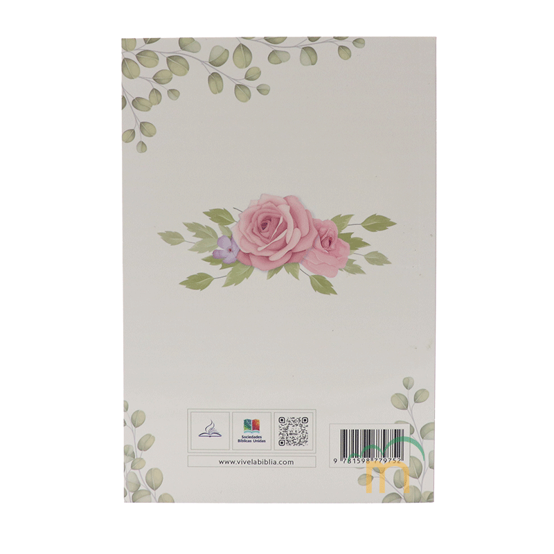 Biblia misionera DHH - Flores rosas - Image 4