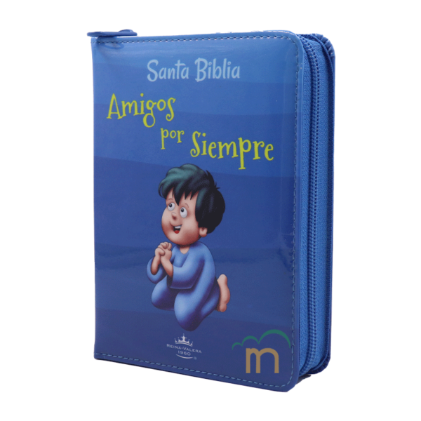 Biblia Amigos por siempre azul - RVR60 - Cierre - Image 2