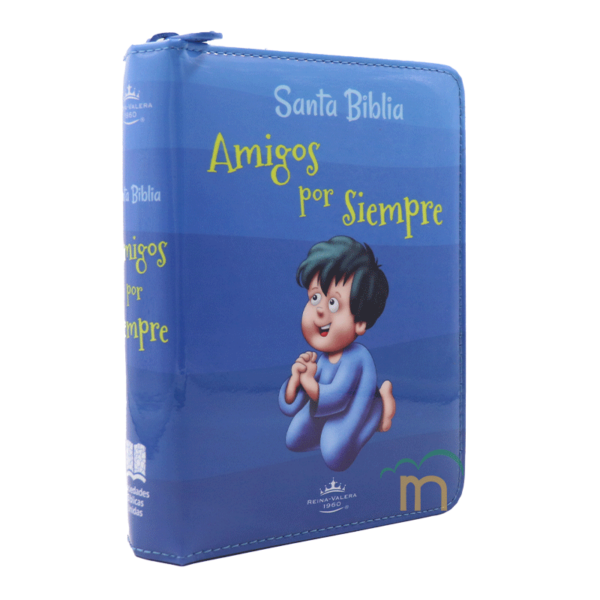Biblia Amigos por siempre azul - RVR60 - Cierre - Image 3