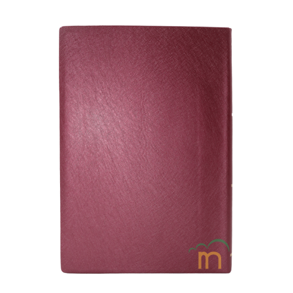 Biblia mediana letra grande RVR60 - Marco flores dorado vino - Image 4