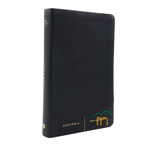 Biblia premios y regalos RVR60 - Negra - Imitación piel - Image 3