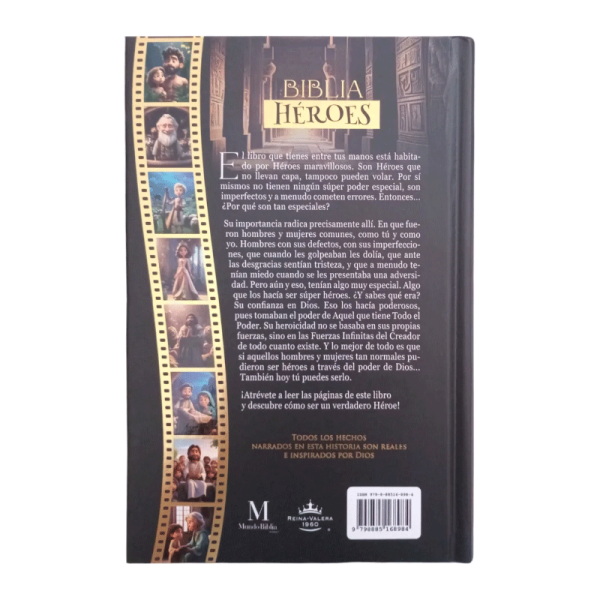 Biblia héroes RVR60 - Negra - Tapa dura - Image 3