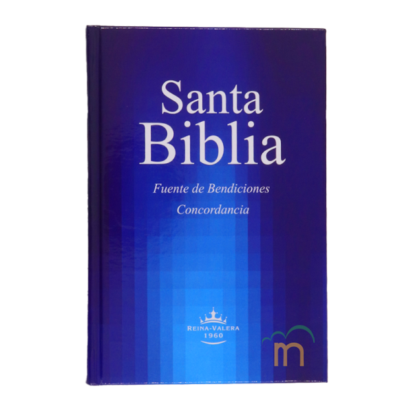 Biblia chica RVR60 - Azul - Tapa dura